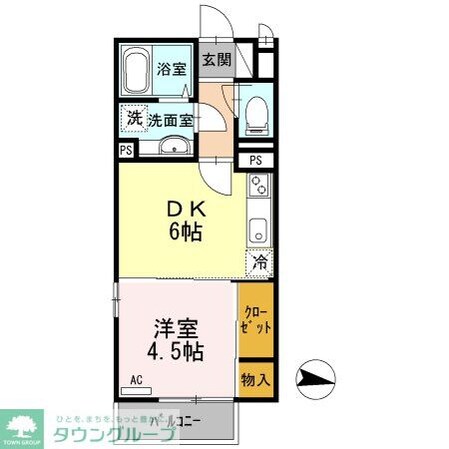 サンライズ花澤台Lの物件間取画像